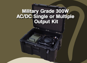 Military Grade, 300W, AC/DC, Output Kit